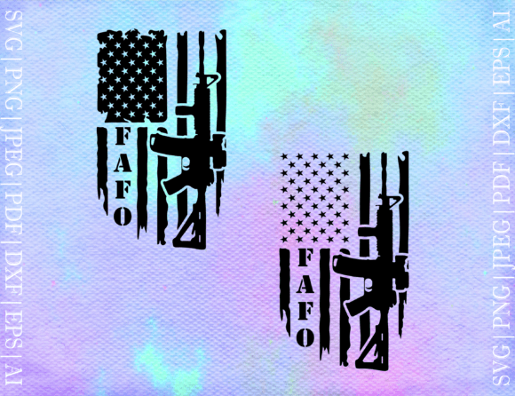 FAAFO American Flag Svg Review