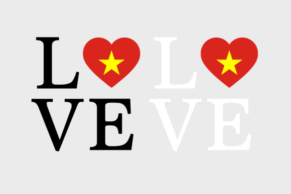 Graphics and Crafts: Vietnam Flag SVG PNG