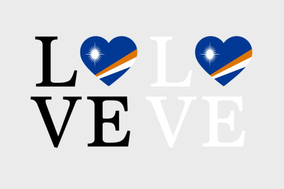 Marshall Islands Flag, Love Marshall Islands