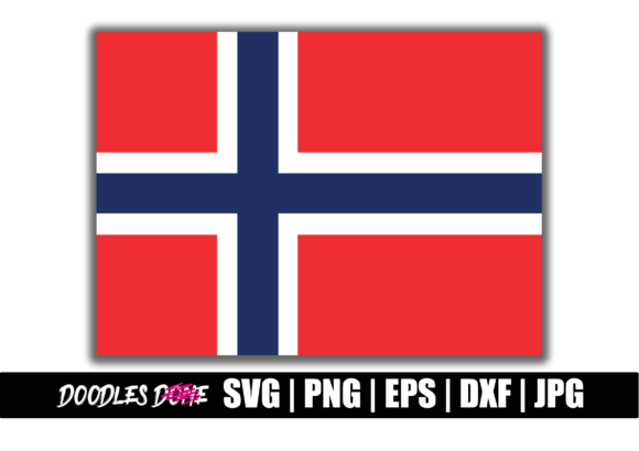 Norway Flag SVG: Graphics and Crafts for Digital Publishing