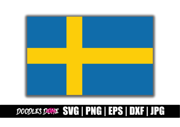 Sweden Flag SVG: Graphics and Crafts for Branding