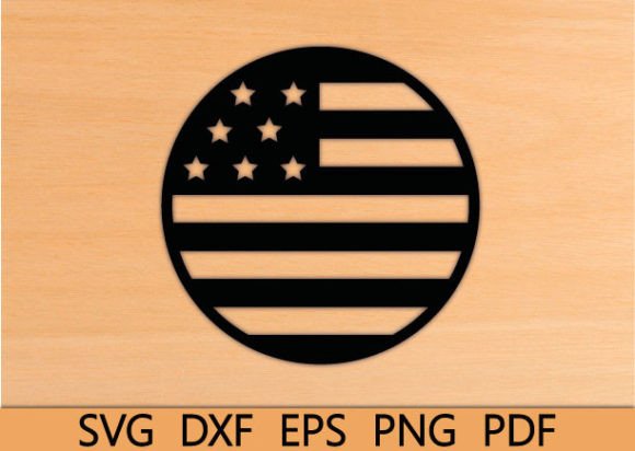 Usa Flag Wall Art Graphics and Crafts